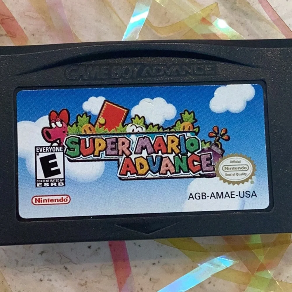 Super Mario Advance Nintendo Game Boy Advance Game GameBoy Authentic GBA
